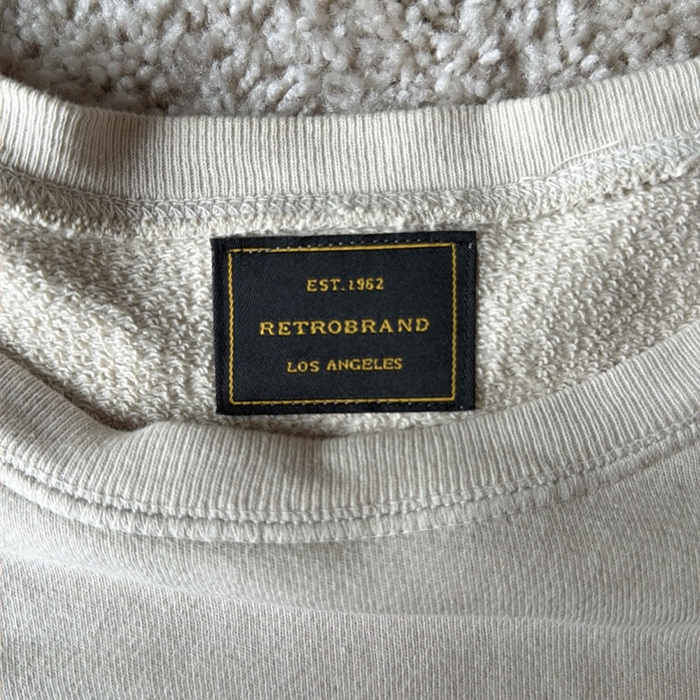 FREE PEOPLE CROPPED SWEATSHIRT - Picture 3 of 4